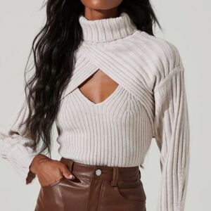 ASTR The Label Sweater Turtleneck